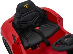 Elektrické autíčko Lamborghini Revuelto červené