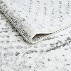 Angel Carpet, Kusový koberec Aurora 55 Grey, 60x110, šedá, kancelária
