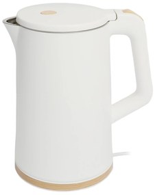 Bauerkraft Bezdrôtová cestovná rýchlovarná kanvica 1500 W 1,7 l otočná biela