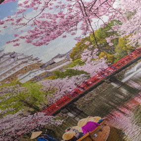 Obraz japonskej čerešne (120x50 cm)
