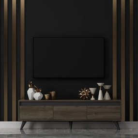 TV stolík Century z orechového dreva