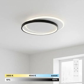 Brilagi - stmievateľné LED stropné svietidlo FLARE LED/48W/230V 3000-6000K + diaľkový ovládač