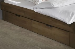 Posteľ z masívu duba cink ALBA 200x180 cm