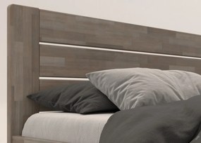 Posteľ Emilia 180x200 cm, šedý buk