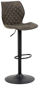 Tmavozelené otočné barové stoličky v súprave 2 ks 116 cm Naomi – Actona