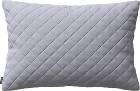 Obliečka Kinga pikovaná 60 x 40 cm farba produktu sivá látka lesklá, zamatová