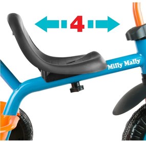 Detská trojkolka Milly Mally Boby TURBO blue-green