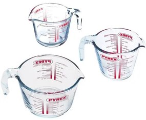 Pyrex Sklenená odmerka 0,25 l, 9 x 8 cm, 250 ml