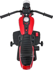 Elektrická motorka STAR červená