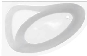 Vaňa rohová Barbados 160x90 ľavá