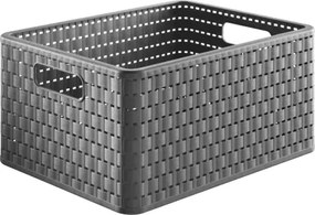 Úložný košík Country 18 l, antracitový%