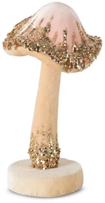 DEKORAČNÁ FIGÚRKA MUSHROOM SADA 2KS 12X24 CM VIACFAREBNÁ