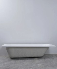 Erga Pureline-O, vaňa 1700x700x400 mm bez nožičiek, biela lesklá, ERG-V07-PURELINE-O-170x070-WH