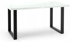 Jedálenský stôl BOLO - biela / čierna