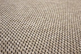 Vopi koberce Kusový koberec Nature svetle béžový okrúhly - 67x67 (priemer) kruh cm