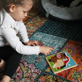 Bigjigs Toys Vkladacie puzzle Koník