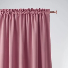 Záves Aura vo farbe indickej ružovej 140 x 300 cm