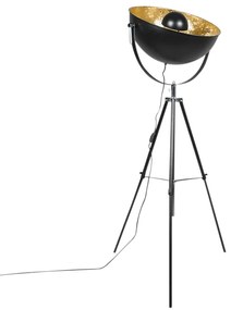 Priemyselná inteligentná stojaca lampa čierny statív vrátane WiFi A60 - Magna 50 Eglip