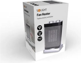 Teplovzdušný ventilátor Solight KP14 - 1500 W
