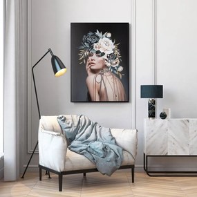OBRAZ 658 60X80CM TMAVOSIVÝ