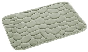 Zelená kúpeľňová predložka 50x80 cm Ricochet – douceur d'intérieur