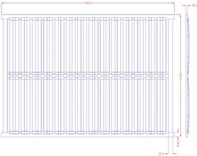 Rošt do manželskej postele 140 cm