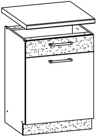 Dolná kuchynská skrinka Modesta MD16 D60 S1. Vlastná spoľahlivá doprava až k Vám domov. 762637