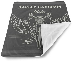 Sablio Deka pre bábätko Harley-Davidson S krídlami - 90x120 cm