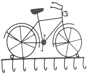 Granitový kovový vešiak na kľúče Bicykel - 32*4*23 cm