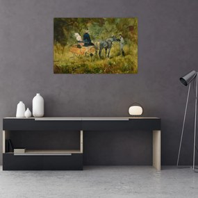 Obraz - Henri de Toulouse-Lautrec, The Trap, reprodukcia (90x60 cm)