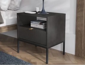 Nočný stolík Nova, černý%