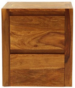 Nočný stolík Gani 45x50x40 z indického masívu palisander Only stain