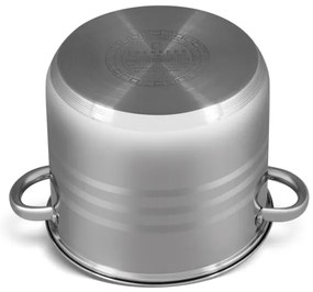 6 kusová sada hrncov MaxiHome- matná sivá