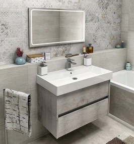 Sapho Sapho, KARE 60 keramické umývadlo nábytkové 60x46cm, biela, 17060