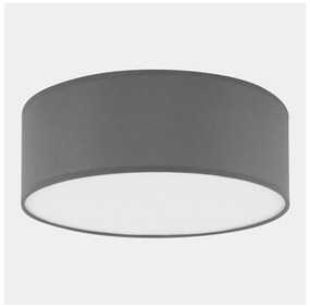 Stropné svietidlo RONDO 4xE27/15W/230V pr. 45 cm šedá