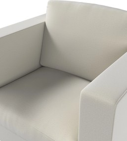 Poťah na kreslo Karlanda, krátky farba produktu sivá látka zamatová