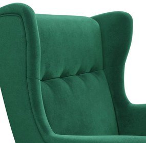 Kreslo VELO Mini fľaškovo zelené