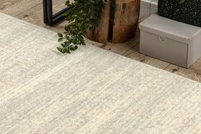 Koberec TEXTURA 488.23.LA101 Osta sivý / krémový