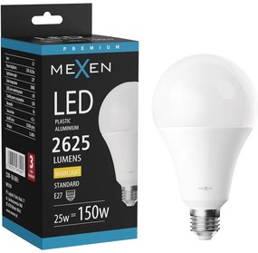 Mexen Nova, LED žiarovka E27, A70, 20W, teplá - 3000K, 2100 lm - L100-E27-2030-01
