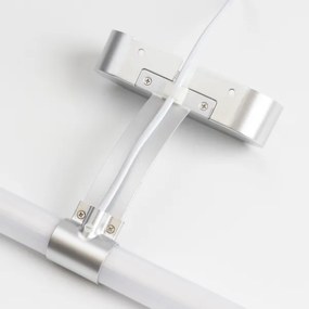 Brilagi - LED kúpeľňové osvetlenie na zrkadlo TUBEO LED/6W/230V 40 cm IP44 strieborné