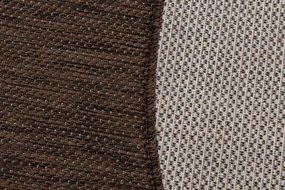 Koberec SIZAL SION A5165A hnedý kruh