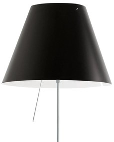 Luceplan Costanza stojaca lampa D13t, čierna