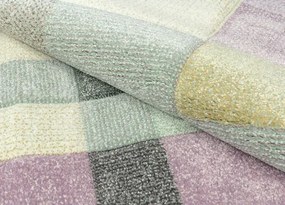 Medipa (Merinos), Kusový koberec Pastel / Indigo 22798/110, 140x200, viacfarebná, kancelária