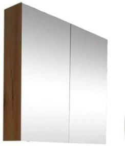 Kúpeľňová skrinka SAT B-Way 80x75x15 cm matný orech BWAY80CABN, 1 ks