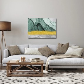 Obraz - Smaragdové hory N⁰2 (70x50 cm)