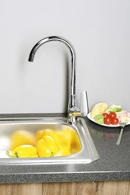 Aqualine Aqualine, LOTTA podomietkový sprchový set s pákovou batériou, 2 výstupy, chróm, LT744