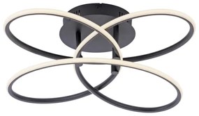 Leuchten Direkt 15660-18 - LED Stmievateľný prisadený luster NODE LED/27W/230V