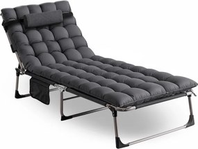 Lehátko VENUS, sivé