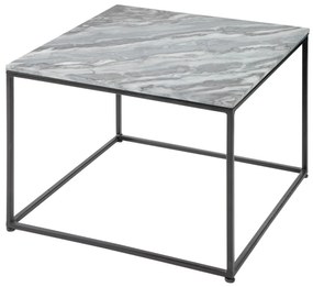 Konferenčný stolík Elements 50cm mramorová šedá