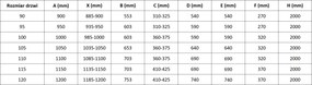Mexen Mist L, výklopné sprchové dvere 110 cm, číre sklo, zlatá matná, 8A4L-110-000-55-00